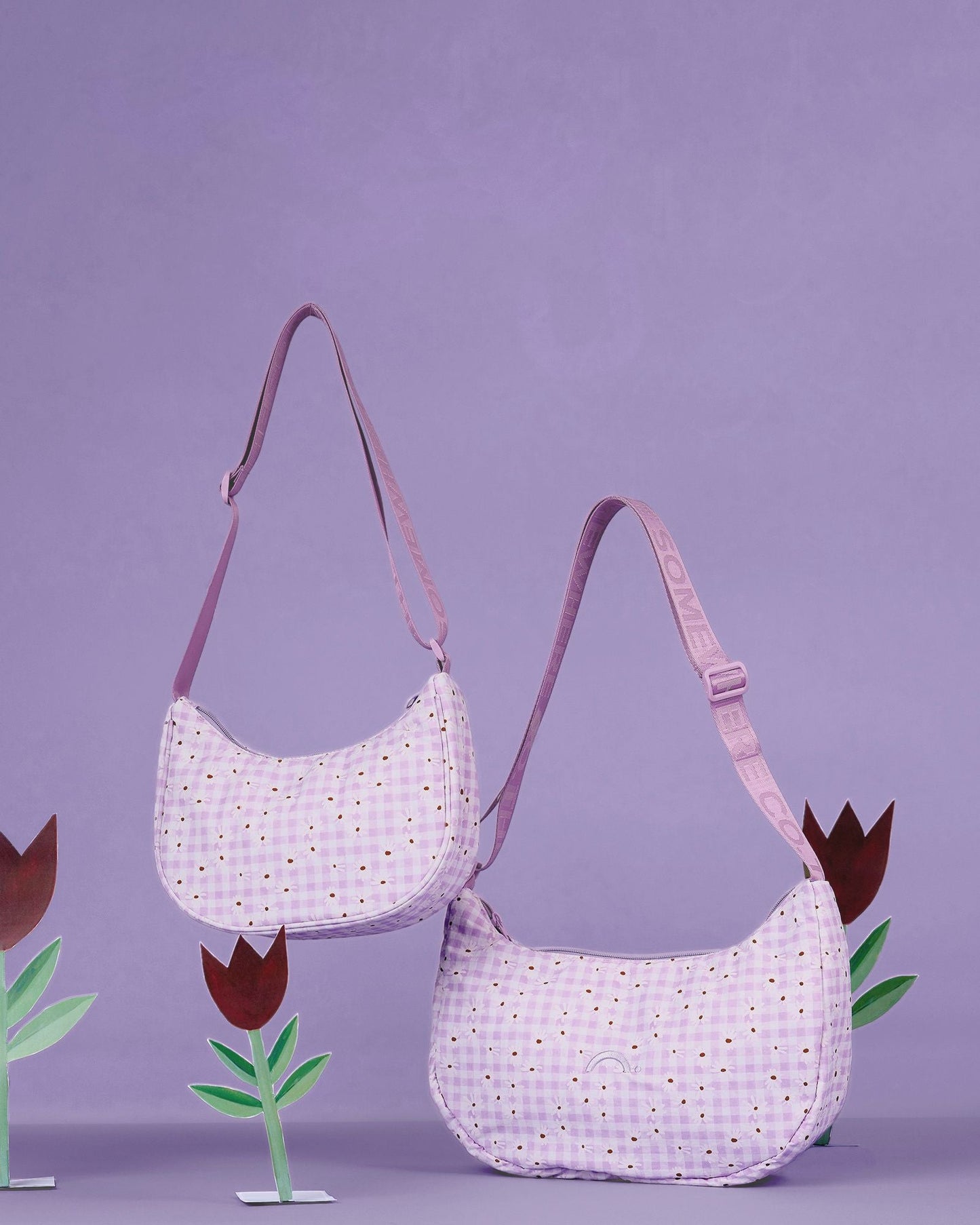Daisy Fields Medium Crescent Bag