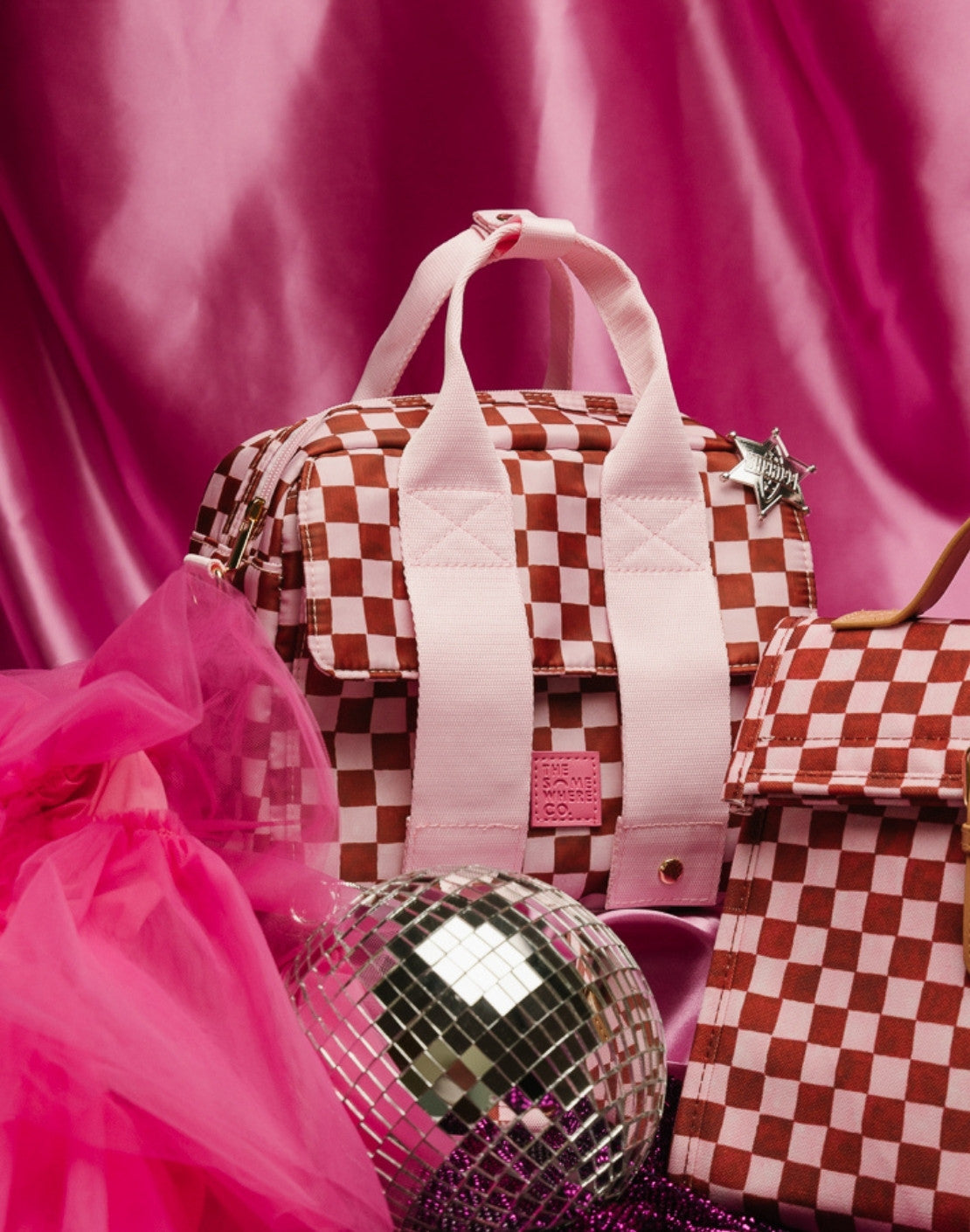 Crimson Haze Lunch Tote